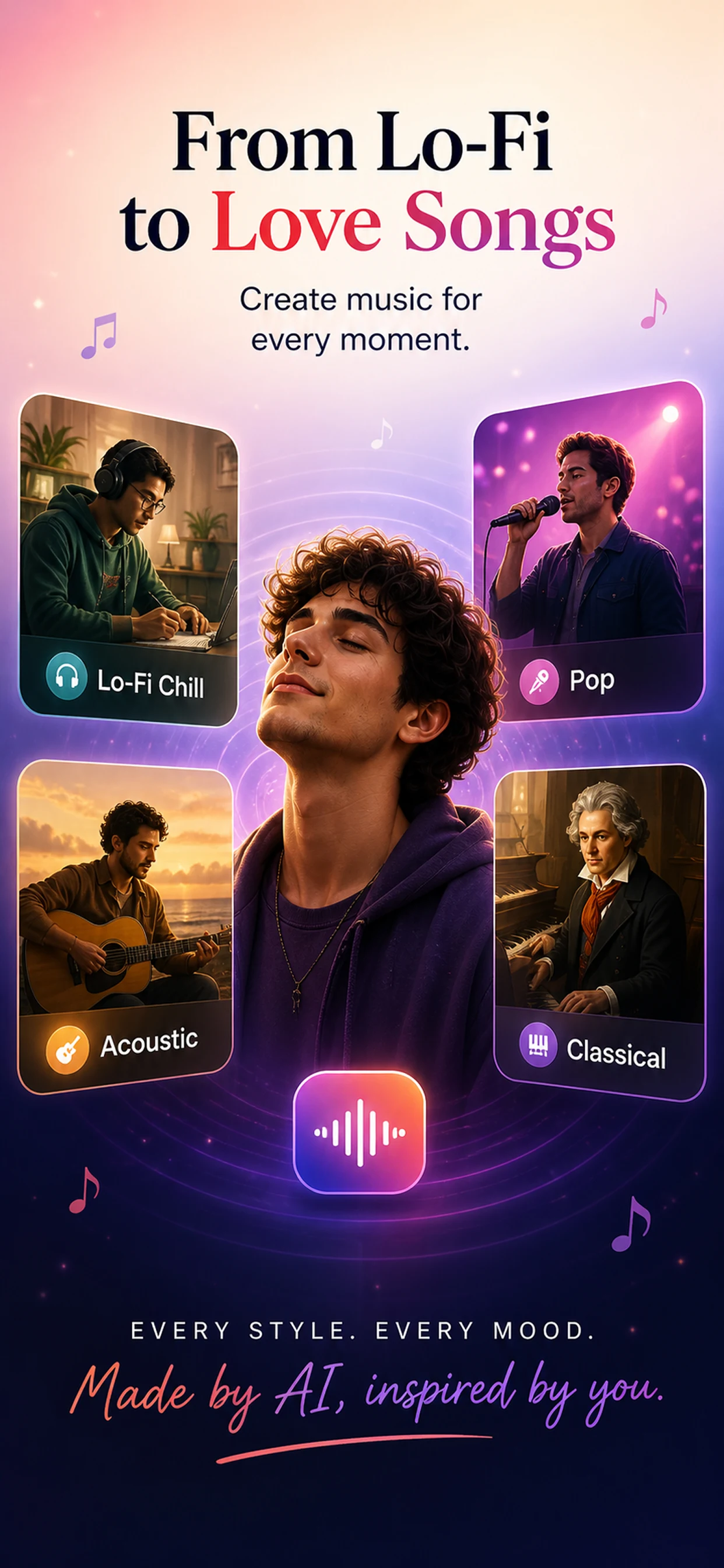 AI Song Music Maker Songer AI screenshot