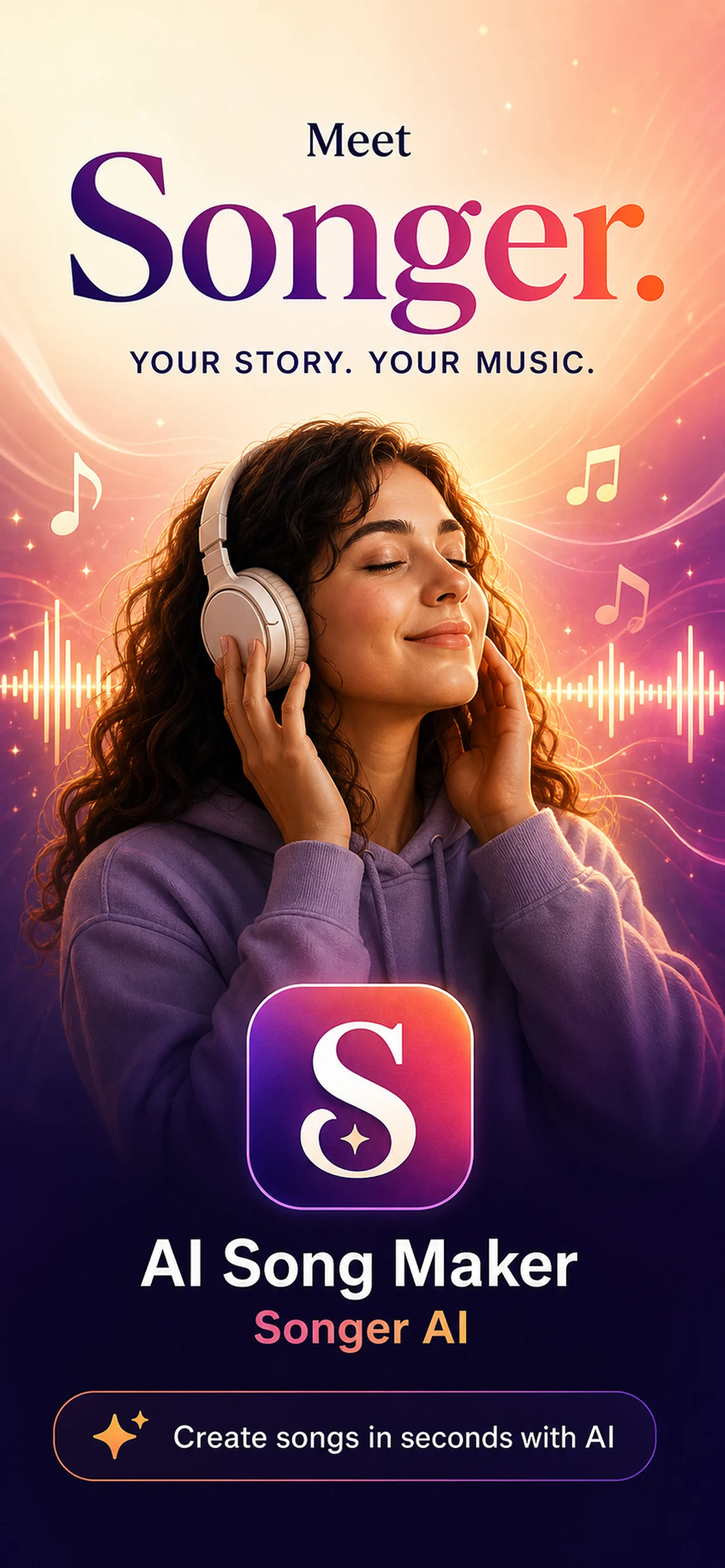 AI Song Music Maker Songer AI screenshot
