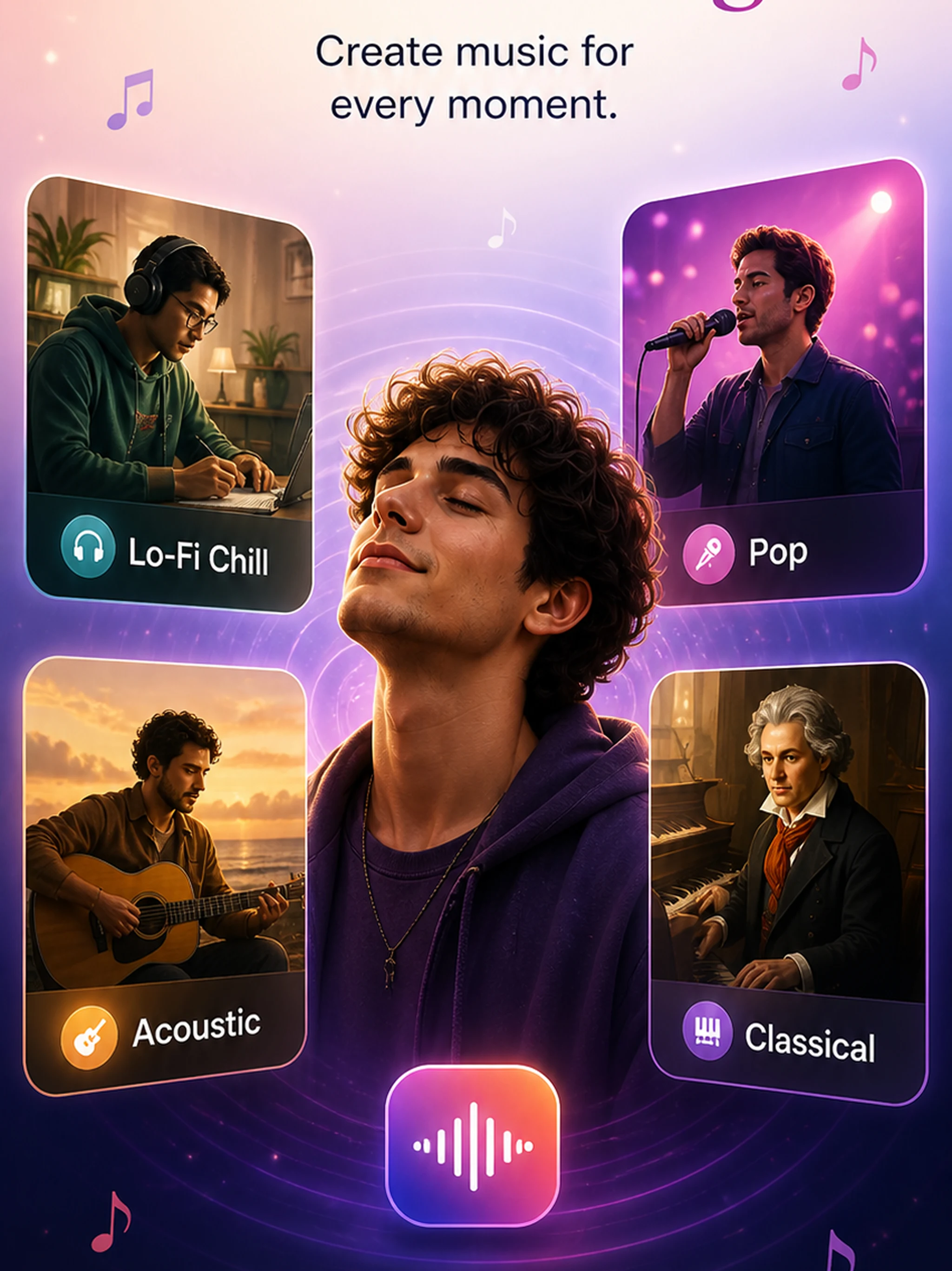 AI Song Music Maker Songer AI screenshot